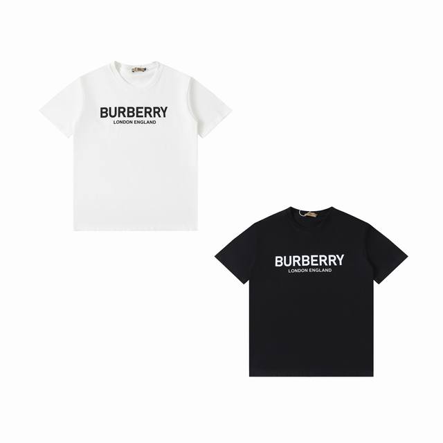 Burberry 巴宝莉男士印花字母基础款短袖t恤- 经典极简款，经典圆领套头设计，胸前简约印花 Logo，穿着舒服，简洁大气，单穿或者内搭都不会出错的一个款，