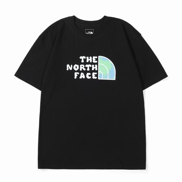 The North Face Tnf北面印花棉质短袖t恤 定制主标 辅料 水洗齐全 甄选250克32支紧密纺双纱纯棉面料 质感厚实但是透气性良好 原版一致细腻印