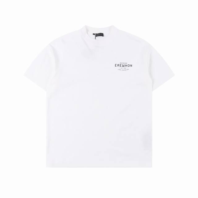 Balenciaga巴黎世家 Fall Erewhon超市联名合作限定t恤短袖 Erewhon是被冠上超市届爱马仕的全美最贵超市，巴黎世家秋冬为其打造一系列工装