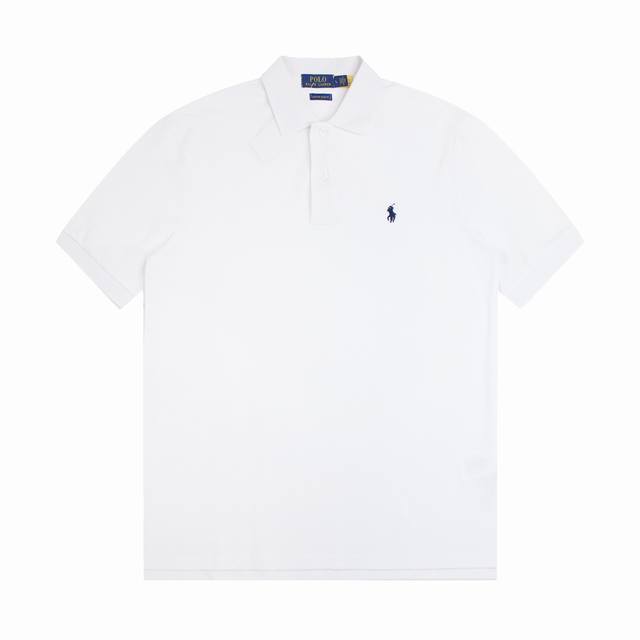 R30 Polo Ralph Lauren 拉夫劳伦 经典基础小马刺绣logopolo衫 T恤短袖 S~Xl 黑色 藏青 灰色 白色 官网在售1790，原版面料