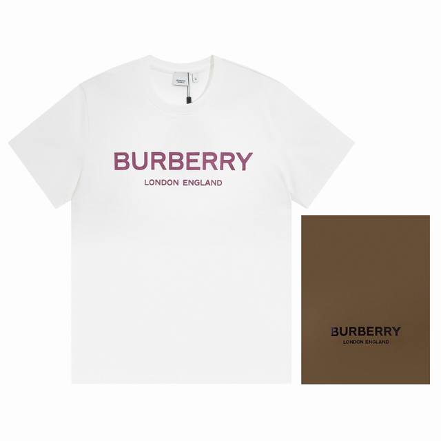 特价 全码 Burberry巴宝莉经典字母印花短袖t恤 博柏利基础百搭款，胸前经典logo字母永不过时，内搭外穿都超级好看，不分性别年龄，都可轻松驾驭。 精选2