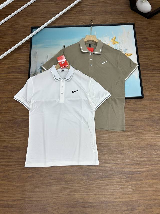 夏季新款休闲耐克polo衫nike新款2024年男女同款翻领短袖polo衫休闲运动 翻领t恤现代风范 经典风格 采用精致细节设计，显著提升经典格调。精选柔软棉料