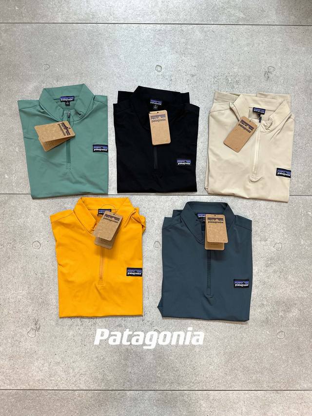 上新！！！ 纯原 Patagonia 巴塔哥尼亚 Coolmax 户外机能系列速干polo衫 线下同步 轻量化质地 速干透气 而且伸缩性也好 四面微弹力 无论是