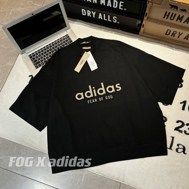 Fear Of God X Adidas 联名款 Fw23 Atheletices系列 休闲圆领短半袖t恤 男女同款 情侣款 四季皆宜 可秋冬打底 -面料：36