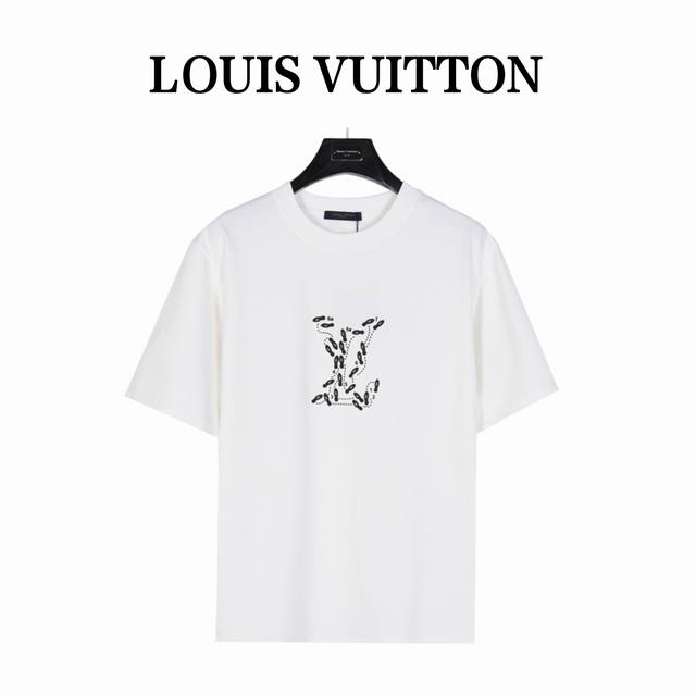 Louis Vuitton 路易威登 24Ss 员工限定发泡印花短袖t恤 Lv Special-Project部门最强员工服，也是virgil在生命最后一年留下