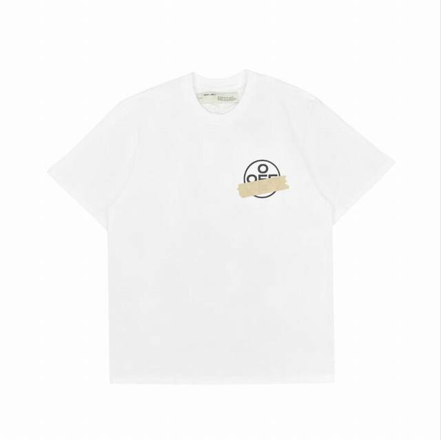 高版本OFF-WHITE 20SS黄色胶带箭头款短袖T恤！男女同款！采用定制240克纯棉双纱面料，经典OS版型，不挑身材。德国进口机器高清数码印花，环保级材料， - 点击图像关闭