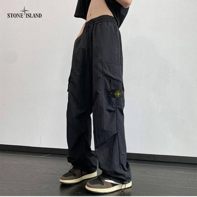 新款 上新 ！！ ！！！ STONE ISLAND石头岛 美式高街潮牌宽松立体机能直筒工装裤 高街超级爆款 海内外人气爆款∽ 采用国标舒适健康面料 大厂流水作业