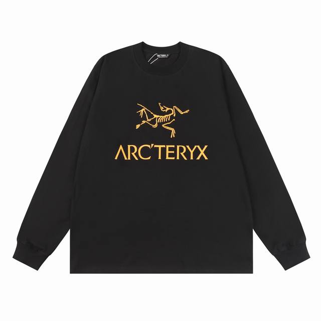 款号：L051 Arctetyx 始祖鸟 Archaeopteryx 标识印花长袖 原版定制辅料 吊牌 包装袋 贴纸 洗水唛 防尘纸 250克 双纱面料 定织定