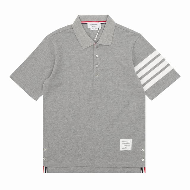 Thom Browne 汤姆布朗 经典四杠Polo短袖 Size：1-4