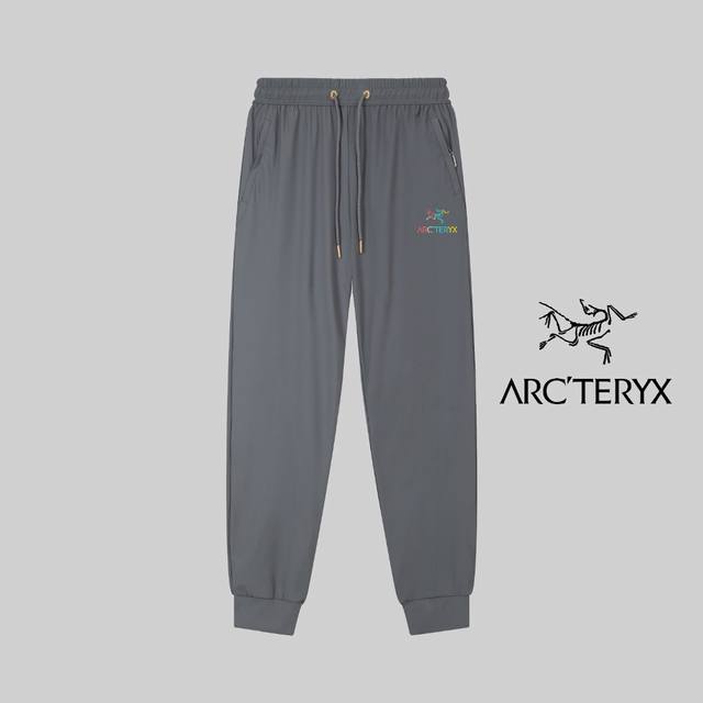 ARCTERYX 始祖鸟春夏季新款 两色高品质薄款运动休闲冰丝裤 爽滑舒适抗皱无痕的好裤子 质感柔软 手感微弹 ，清凉冰丝裤 腰部松紧带， 版型设计时尚潮流 走