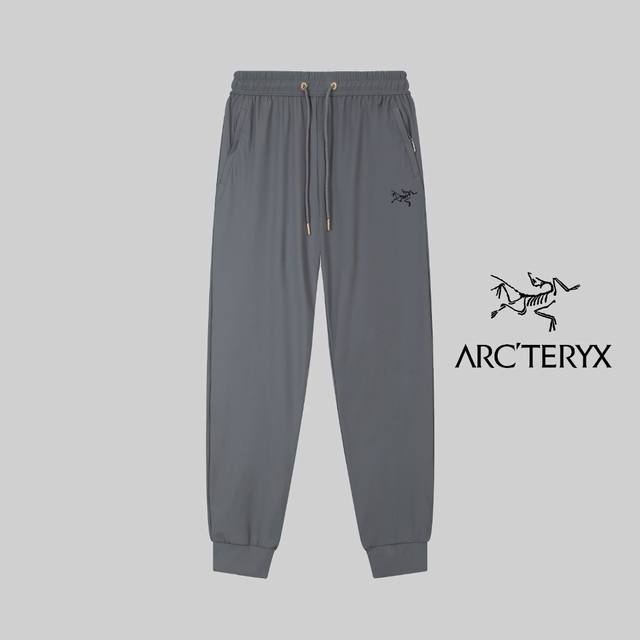 ARCTERYX 始祖鸟春夏季新款 两色高品质薄款运动休闲冰丝裤 爽滑舒适抗皱无痕的好裤子 质感柔软 手感微弹 ，清凉冰丝裤 腰部松紧带， 版型设计时尚潮流 走