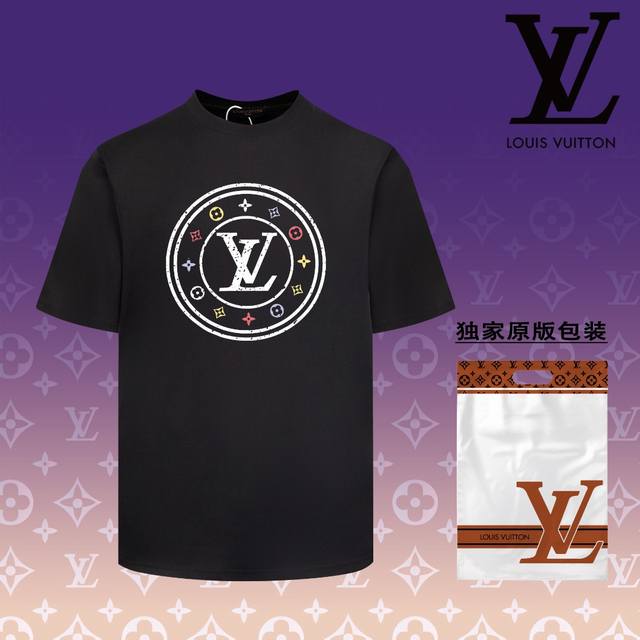 高版本 路易威登 LOUIS VUITTON 2024春夏季新款 搭配重工高端数码个性LOGO印花，做工细致完美 高端定制，采用230克双面定制面料，版型设计前