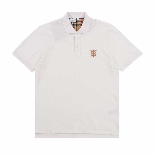 Burberry 巴宝莉 胸口TB刺绣短袖POLO衫 size：XS-L