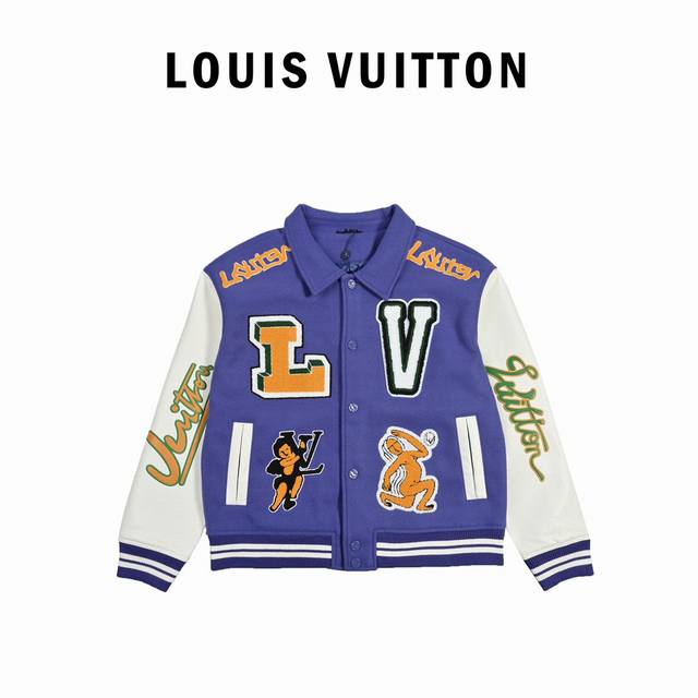 Louis Vuitton 路易威登 21Fw 字母logo棒球服外套 对不起让你们久等了，拿到正品就开始张罗这件衣服所有的事情！ 单单面料来讲我就定做了一个多