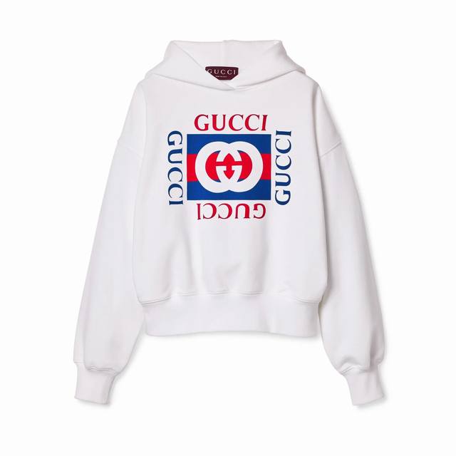 Gucci24Ss秋冬系列经典拼色方格卫衣 选用客供定制针织100%纯棉面打造,面料手感细腻，厚实有质感的纯棉布 高密度的机织工艺，如棉絮般柔紧致舒适 有挺括感