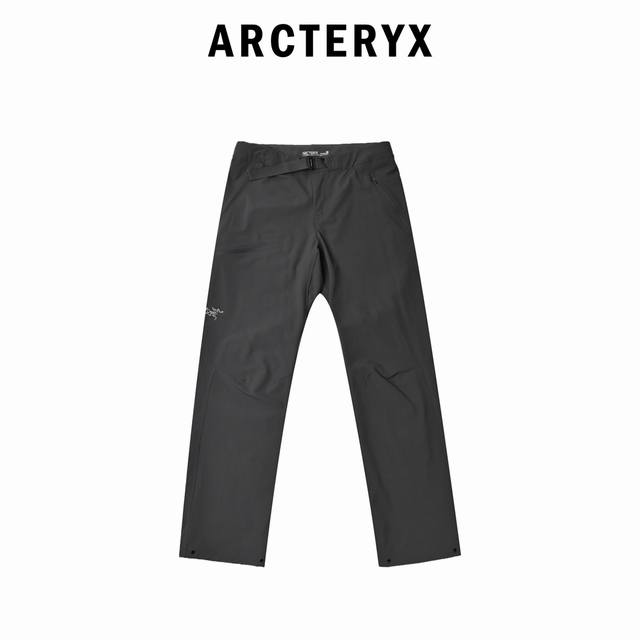 Arcteryx始祖鸟经典压胶防水户外登山裤 不再为鸟的裤长太长而烦恼！ 裤长刚好！一年四季可穿！ 为亚洲人量身打造的短款-S纯色通勤休闲户外登山全能百搭神裤！