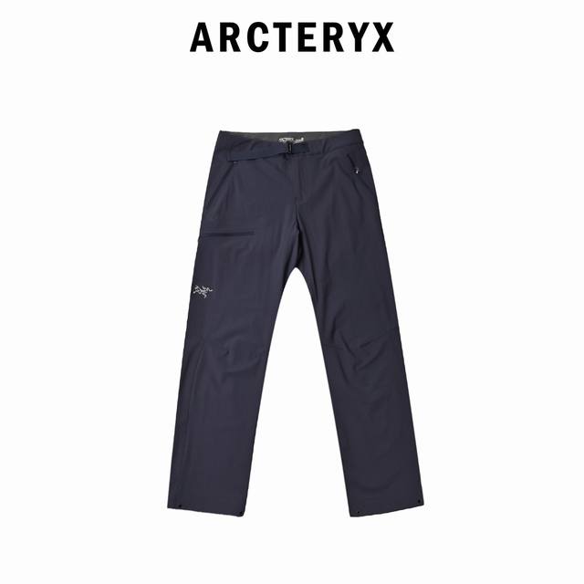 Arcteryx始祖鸟经典压胶防水户外登山裤 不再为鸟的裤长太长而烦恼！ 裤长刚好！一年四季可穿！ 为亚洲人量身打造的短款-S纯色通勤休闲户外登山全能百搭神裤！