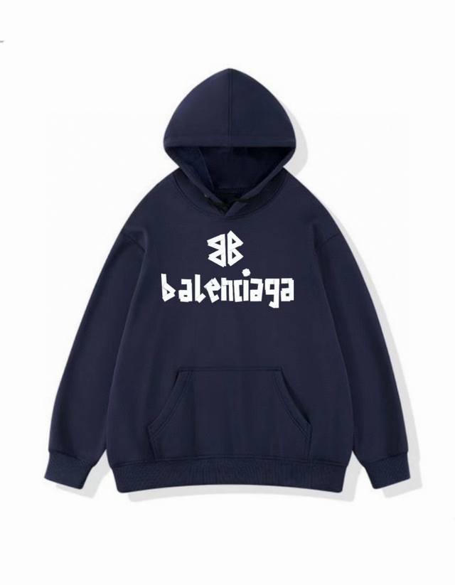 巴黎世家balenciaga胶带基础款连帽卫衣落肩款情侣同款多色爆款面料 原版质量品质升级加厚 舒适面料表层百分百纯棉不起球不掉色不勾丝，双针压线，纯棉面料柔软