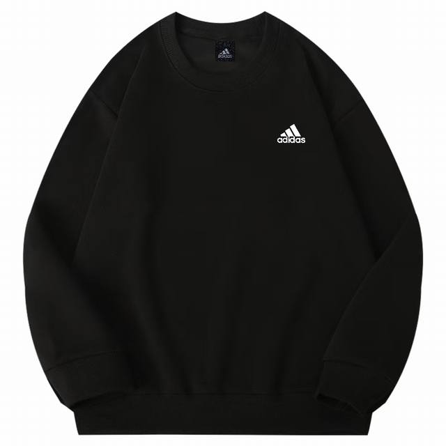 秋季上新 阿迪达斯adidas2024秋季经典款硅胶印花logo圆领卫衣！ 专柜同款，重磅推荐！一比一复刻，立体硅胶印花，细节可见，三标齐全。 采用330克华棉