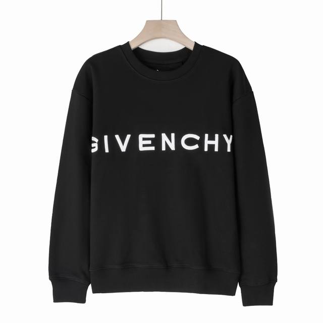 顶级版本 Givenchy 纪梵希刺绣圆领卫衣 男女同款 原版开发 真正做到一比一出货 简约又不失风格的复古，原版定制高克重双股面料制作，面料手感扎实，上手非常