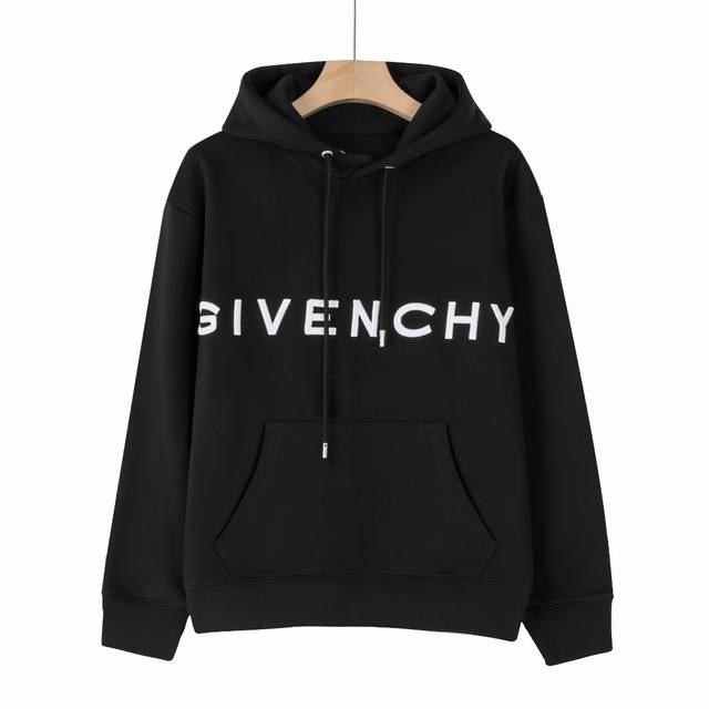 顶级复刻品质 Givenchy Ss 纪梵希刺绣连帽卫衣 男女同款 原版开发 真正做到一比一出货 简约又不失风格的复古，原版定制高克重双股面料制作，面料手感扎实