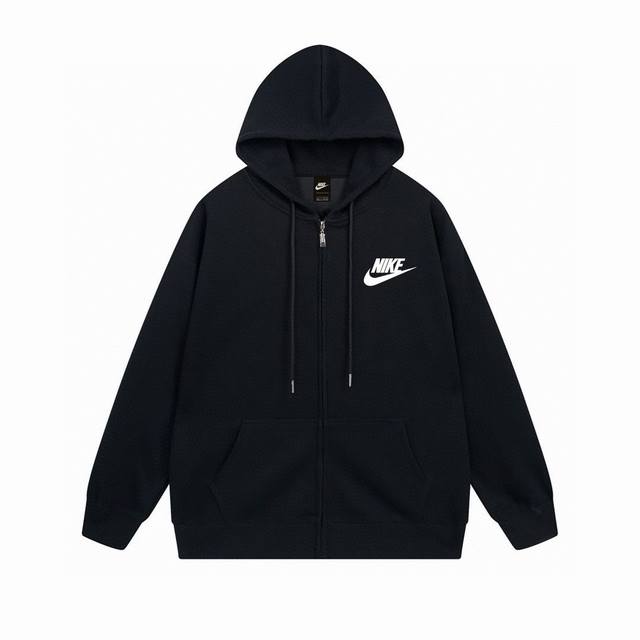 Nike 耐克独角run连帽开衫外套 现货发售 男女同款 双层帽子 不起球不掉色 大毛圈落肩版型 二本针加持 拒绝变形 Nike经典图案 进口印花 透气度高 百