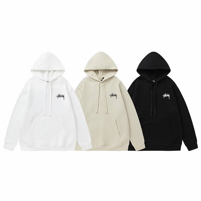 Stussy 斯图西 美式潮牌宽松版型秋冬连帽卫衣 8球系列 Fw22 8 Ball Fade Hoodie 晕影黑8印花 经典款式高街滑板摇滚风格 纯棉毛圈3