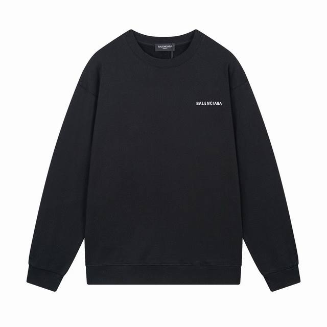 Balenciaga 巴黎世家2024 Ss 前后经典字母印花圆领卫衣 本市场no.1的质量 真正天花板品质 全部原版开发注意细节图 避免被盗图商家混发 正确4