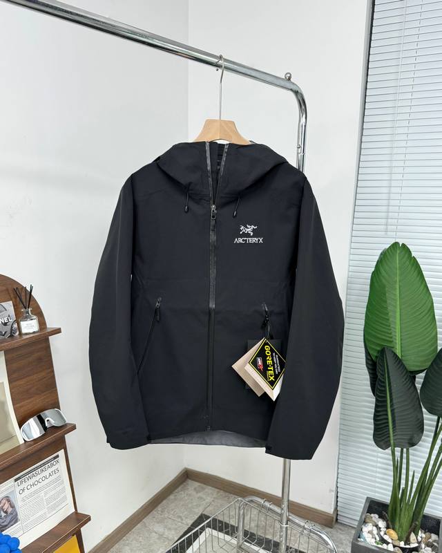 八色齐发 顶级做工品质 Arc'Teryxbetaltgore-Texjacket-Men'S始祖鸟户外防水硬壳冲锋衣机能风拉链夹克 Size： S Xxxl