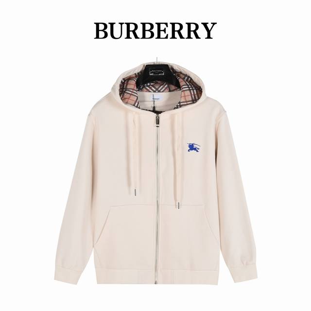 Burberry 巴宝莉胸前战马拉链外套 男女同款全新美学灵感趣味设计,渠道性质精品。让整体造型设计更加优雅时尚，今夏最火系列，无数明星潮人追捧。裁剪工艺细节处