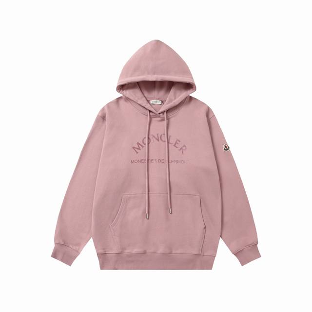 款号：856 Moncler 蒙口连帽卫衣 原版加粗帽绳 原版定制带logo鸡眼和帽头 420克时毛毛圈面料 Os版型 偏大 搭配原版高克重双纱螺纹 正确三针五