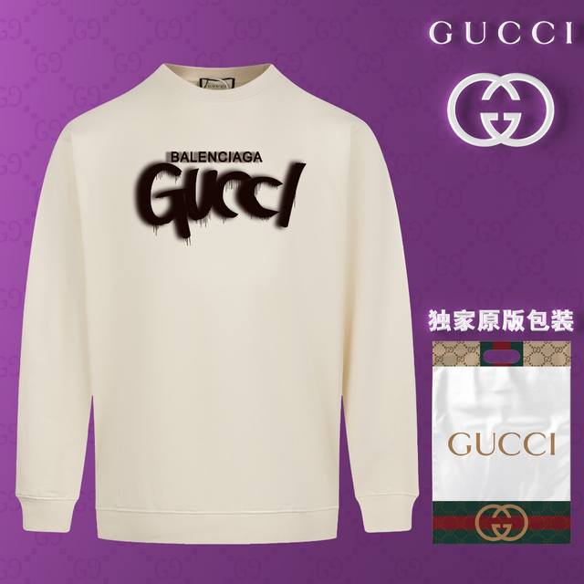 顶级版本 官网品质 古驰 Gucci 现货秒发 2024秋冬新款毛圈卫衣 搭配重工高端数码3D个性logo印花工艺，设计独特，做工细致完美高端定制 面料：采用4 - 点击图像关闭