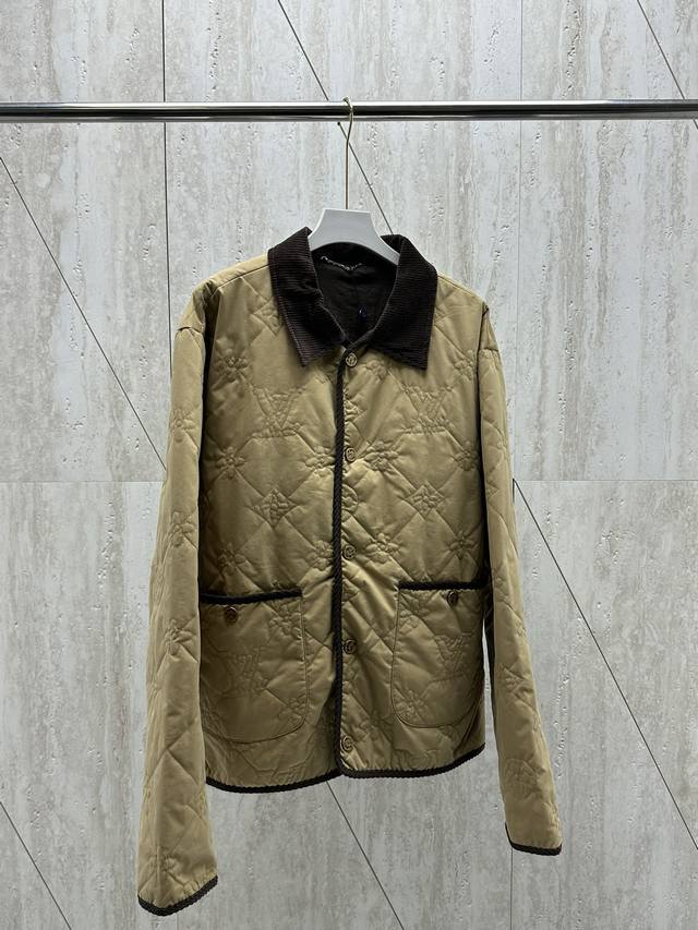 Dw Lv 路易24Fw联名tyler拼接刺绣翻领夹克外套 Size: S M L Xl Xxl