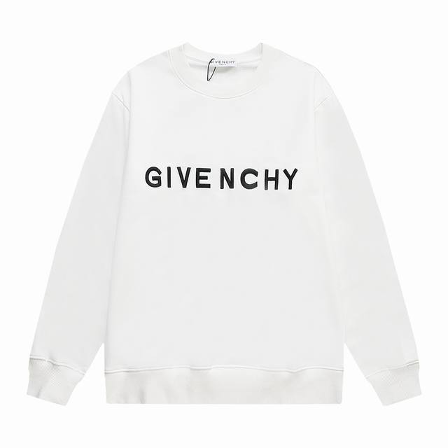 新款上新 纪梵希 Givenchy Givenchy 纪梵希 字母彩色手绘涂鸦 标识精致升级，灵感源自八十年代复古 原版面料 官方同款 圆领毛圈卫衣 定制450