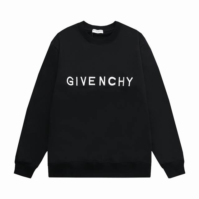 新款上新 纪梵希 Givenchy Givenchy 纪梵希 字母彩色手绘涂鸦 标识精致升级，灵感源自八十年代复古 原版面料 官方同款 圆领毛圈卫衣 定制450