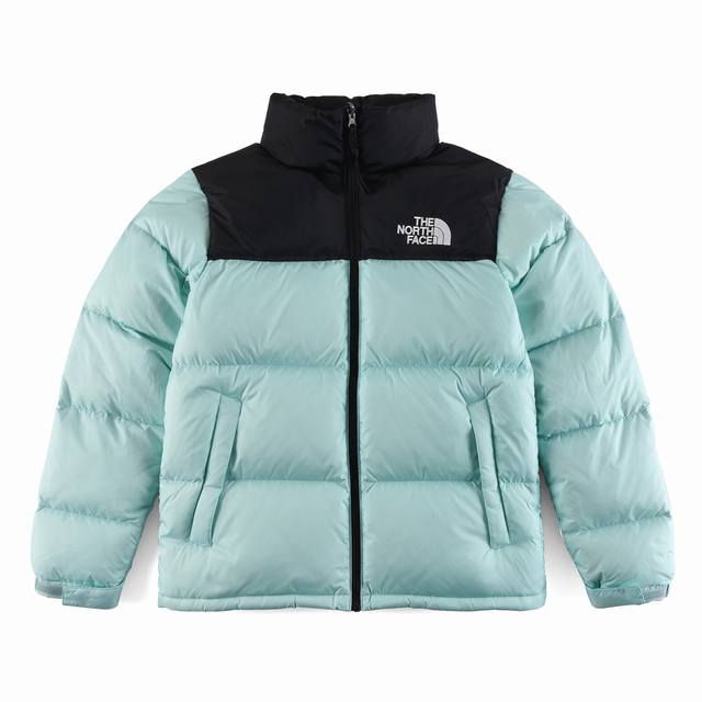 出厂价 The North Face 北面 1996 天青色羽绒服 #男女同款#最高版本 美国原厂原版数据开版，比例协调、宽松、保暖、时尚！650蓬 全新进口百