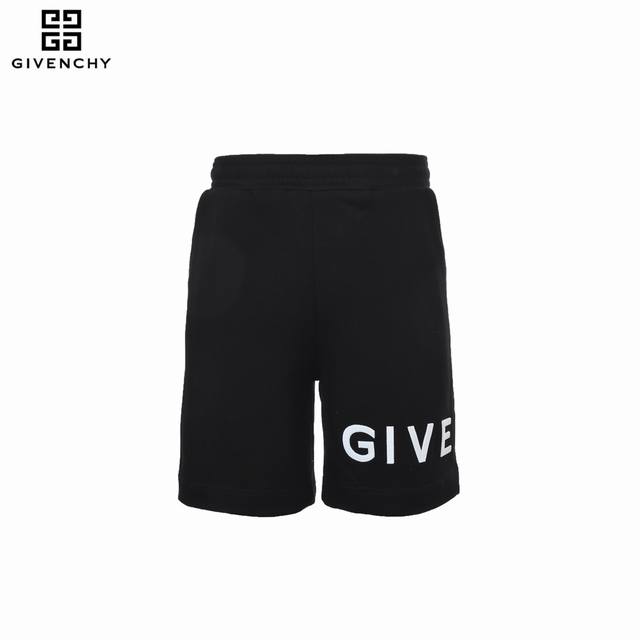 Givenchy 纪梵希 经典绣花LOGO短裤 纯棉高品质面料、特别手感、超级质感 舒适柔软透气 休闲宽松版型 潮流男女同款 长裤颜色：卡其 黑色码数： XS