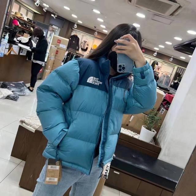 The North Face 北面 1996 NUPTSE 侃爷同款羽绒服 上身效果#