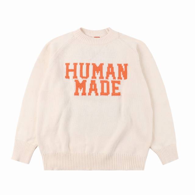 HUMAN MADE秋冬新款棕熊毛衣 HUMAN MADE 以Vintage风格的复古感设计而闻名HUMAN的毛衣款式已经完全拿捏了 攻克最难引塔夏织法 手工提