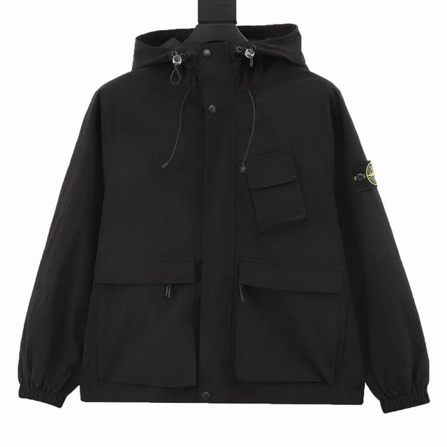 Stone Island 石头岛 机能冲锋衣拉链连帽外套 为了还原ZP的一切质感今年团队历经数月最终出货。所有辅料还原ZP！高透层压织物Gore-tex仿水透气