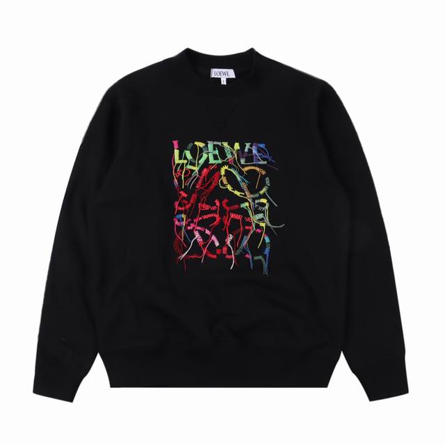 Loewe罗意威 手摇流苏刺绣卫衣 size：S-XL