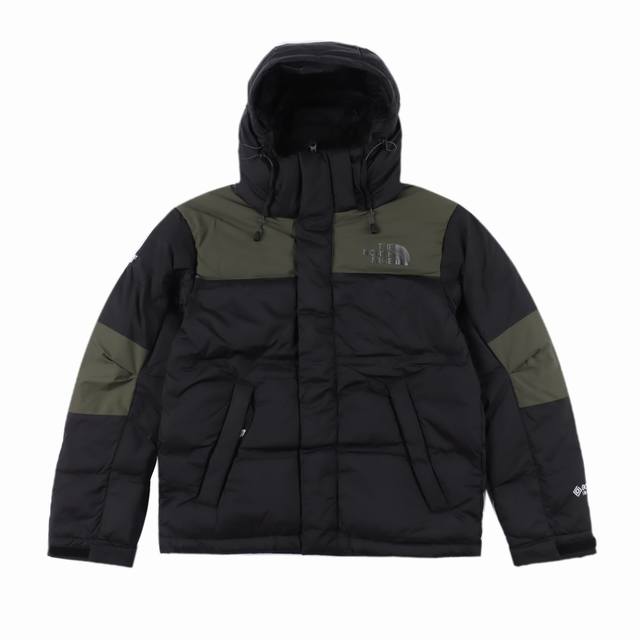 THE NORTH FACE 北面TNF 拼色拉链连帽羽绒服 1:1专业复刻重工爆款，北面Tnf巅峰系列极寒功能性Gtx防风防水防雪面料各路明星今年带货，关晓彤