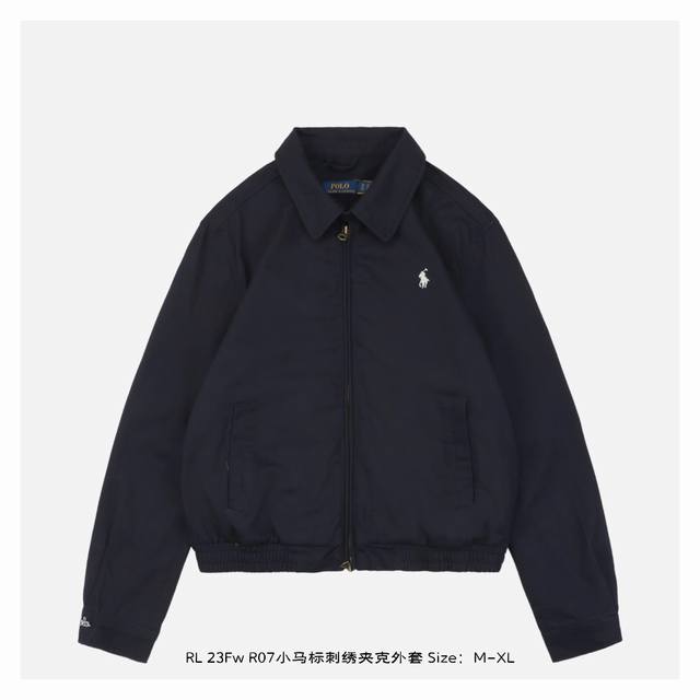 Ralph Lauren 拉夫劳伦 23Fw R07小马标刺绣夹克外套 复古又俏皮，是一件百搭又能穿到天荒地老的夹克，春秋季第一件外套非它莫属，外套的面料质感十