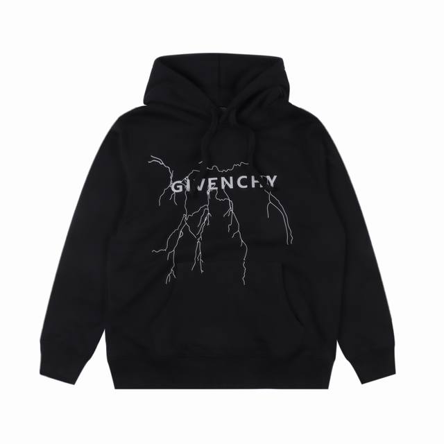 Givenchy 纪梵希 闪电反光连帽卫衣 size：S-XL