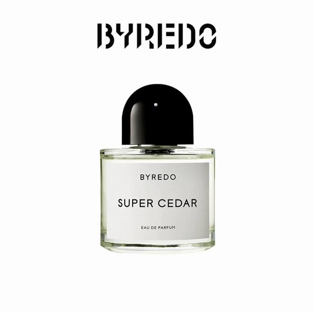 BYREDO SUPER CEDAR 柏芮朵 百瑞德超级雪松香水100ml，百瑞德超级雪松的感觉就像偶尔能闻出某个季节的味道一样，是有温度和记忆感的，是淡香，比