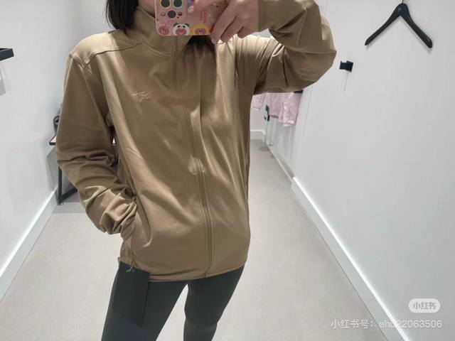 始祖鸟 Arc'teryx KYANITE LT Jacket x轻型薄款抓绒衣官网同步内搭外穿男女户外百搭保暖神衣外套 户外RHO LT系列运动健身休闲弹力超