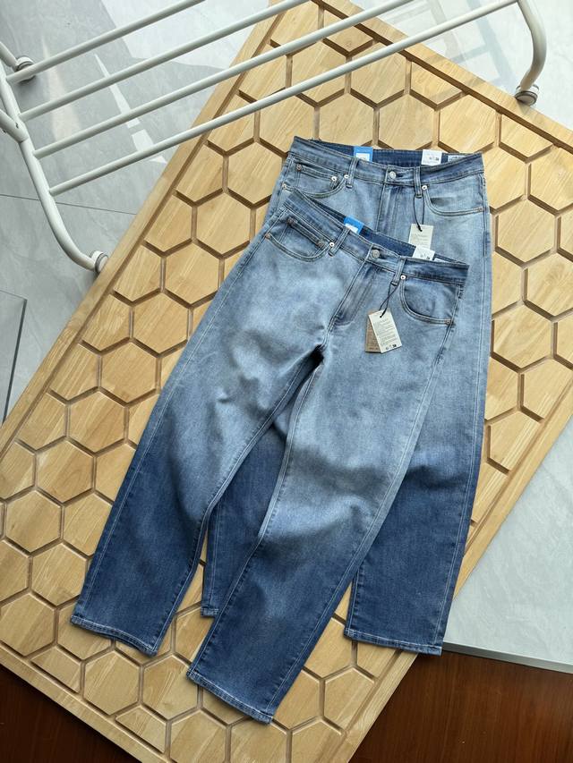 拿货 商场同款 Levi's李维斯冰薄荷面料24秋男士新款568弹力牛仔裤29037 日产水洗一直都很棒，这款还是重水洗类型，牛仔裤由标准直脚改良，直筒牛仔裤，