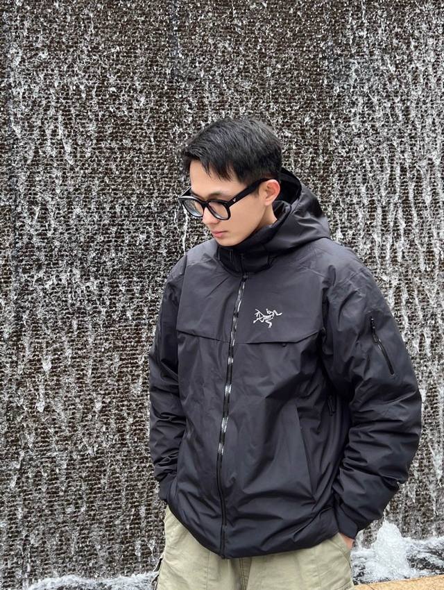 顶级帽子可拆卸版本 ARC TERYX MACAI LT GORE-TEX Jacket-Men's始祖鸟户外防水硬壳连帽拉链羽绒服滑雪服26452 整衣3D立