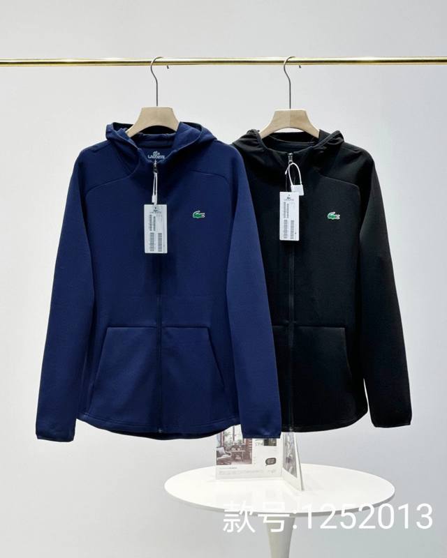 LACOSTE 鳄鱼拉链连帽常青款卫衣外套 海外限定版 ins小红书超火爆款系列开衫帽衫 宽松潮流高街百搭 日常休闲必入 男女同款 搭配情侣款更佳 走出街简直无