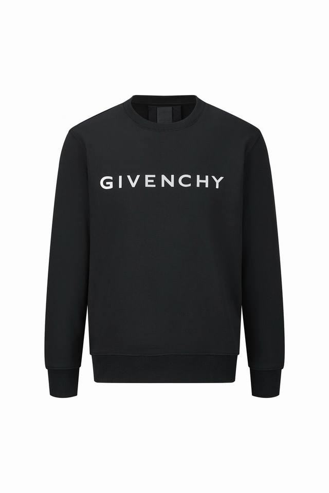 Givenchy纪梵希反光银圆领卫衣 面料：采用380克单股毛圈. 面料：搭配同缸2*2双纱螺纹. 辅料：原版定做反光银材料. 高温烫画 材料和衣服牢牢凝固.